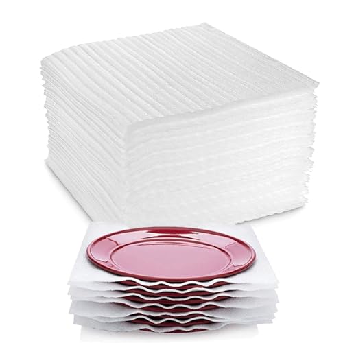 100 Pack Foam Wrap Cushion Sheets, Yision 100% Compostable Packing