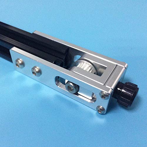 Lysee 3D Printer Parts & Accessories - 2020 Aluminum Profile X-axis synchronous Belt Stretch X3 straightening tensioner 3D Printer - (Color: Black)