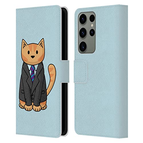 Carcasa Samsung Galaxy S23 Ultra 5G de cuero gatos Beth Wilson