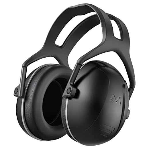 SNR 35dB High Noise Cancelling Ear Muffs, Adult Noise Cancelling Headphones for Autism, Adjustable Hearing Protection Ear Muffs, Safety Ear Protection for Shooting, Noise Reduction Earmuffs for Noise