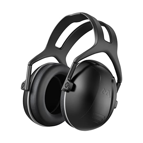 SNR 37dB Effective Noise Cancelling Ear Muffs, Ear Protection for Mowing, Adult Noise Cancelling Headphones for Autism,Hearing Protection Ear Muffs for Noise, Noise Reduction Earmuffs for Shooting