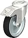 Blickle LEXR-Path 125G-FI Swivel Caster, 4.92" Wheel Diameter, 330 lb. Load Capacity