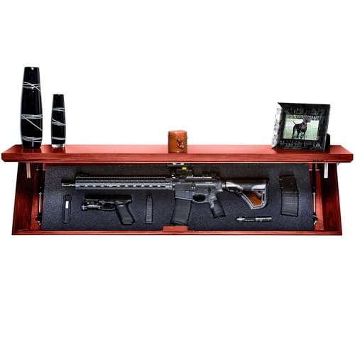 Tactical Traps - Freedom 52R Concealment Shelf with Trap Door and RFID Lock - Secure & Safe Hidden Concealment Compartment - 46