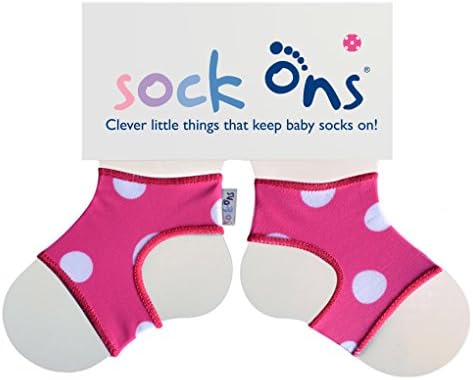 Sock Ons Clever Little Things That Keep Baby Baby Pink - 0-6 Months