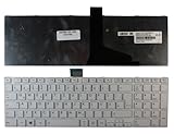 Facile à monter Keyboards4Laptops Allemande Blanc Cadre Blanc Clavier pour Ordinateur Portable (PC) de Remplacement Compatible avec Toshiba Satellite L850-1JE