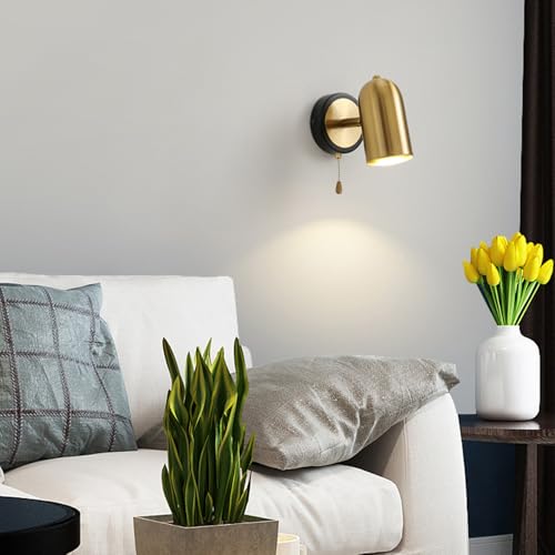 Aplique de pared LED de ángulo ajustable 350 grados para dormitorio 5