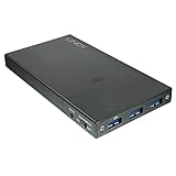 Montage ohne Werkzeug, ein 2,5 HDD/SSD mit bis zu 9,5 mm Höhe und bis zu 4to