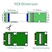 SUPERPLUS Mini PCI-E Express mSATA Extension Cable for Wireless Card & Half/Full-size MiniCard Adapter