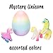 Set of 2 Surprise Growing Unicorn Hatching Extra Large Rainbow Egg Kids Toys, Assorted Colors