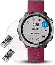9H Screen Protector Compatible with GARMIN FORERUNNER 935 Smart Watch Full Dial Coverage (Except Edges)(Transparent) With Installation Kit (Pack of 2)