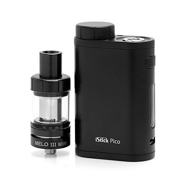 authentisch Eleaf Istick Pico 75w Starterset Schwarz E Zig e Zigarette Verdampfer mit 2ml Tank (voll Schwarz) – Bild 4