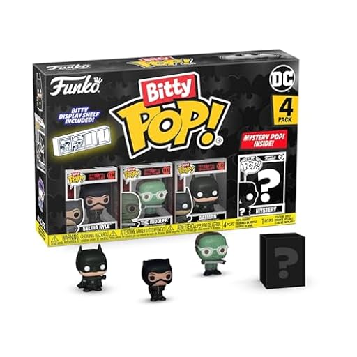 Funko Bitty Pop! Batman 85th - Catwoman 4PK Y una Minifigura Misteriosa Sorpresa - 0.9 Inch (2.2 Cm) - DC Comics Coleccionable- Repisa Apilable Incluida - Idea de Regalo - Toppers de Tarta | Ya disponible en tu tienda friki favorita! En mundofriki.es! Funko Bitty Pop! Batman 85th - Catwoman 4PK Y una Minifigura Misteriosa Sorpresa - 0.9 Inch (2.2 Cm) - DC Comics Coleccionable- Repisa Apilable Incluida - Idea de Regalo - Toppers de Tarta | Ya disponible en tu tienda friki favorita! En mundofriki.es!