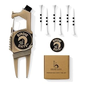 Birdie Days Premium Divot-Tool-Set 3-teilig