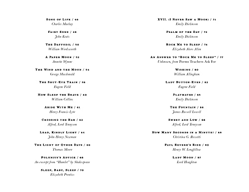 Favorite Poems for Bedtime: A Child's Collection: 2