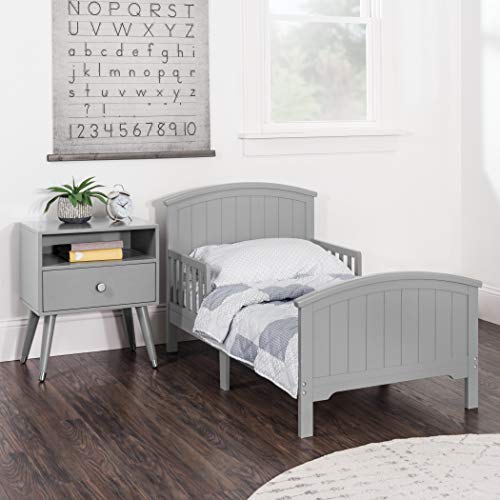 Forever Eclectic Hampton Arch Top Toddler Bed, Cool Gray #TOP3