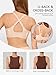 LUCKMEEY Bras for Women No Underwire Push Up Wireless Bra Seamless Bras Full Coverage Supportive Everyday Bra with Lift