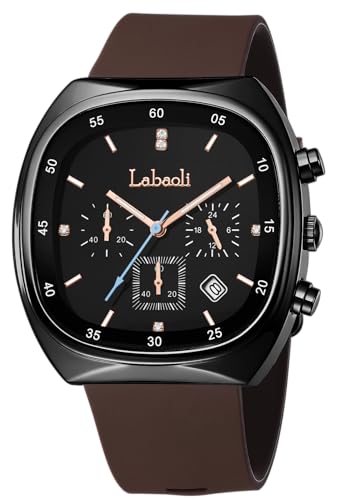 Image of Quadra 5681 Chronograph Watch for Women with Fashion-Led Dial Design, Silicone Strap Comfort, Luminous Hands & Date Display I Ladies & Girls | Casual, College, Everyday & Gifting