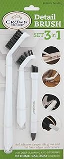 3-in-1 Grout Cleaner Brush to Deep Clean Tile Lines | Small Scrub Brushs