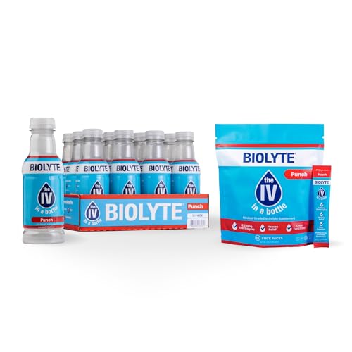 BIOLYTE Electrolyte Drink & IV Hydration Drink Mix - Doctor-Formulated