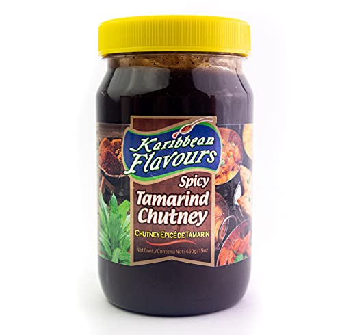 Premium Spicy Tamarind Chutney|Sauce 15 Oz (Tamarind) - Great Dipping Sauce For Samosas | Topping For Fish | Makes Sandwiches Taste Better