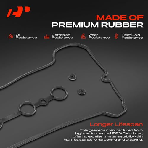 A-Premium Engine Valve Cover Gasket Set, for Oil or Gas Leak Repair by A-Premium - Used condition - Image 3