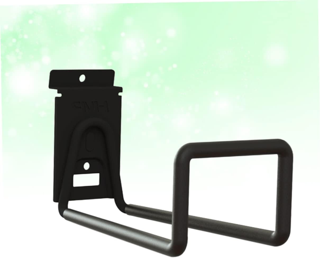 BESTonZON 2pcs Bike Wall Hooks Heavy Duty Garage Storage Racks Wall Mount Flip-up Bike Hangers Space-saving Stand Holders for Types Easy Installation