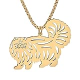 Acier inoxydable hypoallergénique sans nickel : ce collier est serti d'un métal précieux hypoallergénique, de l'acier inoxydable pur pour les peaux sensibles, plaqué d'or 18 carats durable pour un port tout au long de la journée et doté d'un fermoir sécurisé.