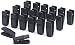 Black Huggable Hangers Finger Clips Huggable Ultra Slim Line Finger Clips Set of 20