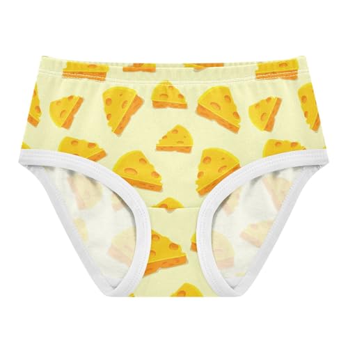 Cheese Yellow Toddler Girls's Underwear 2T 2303168