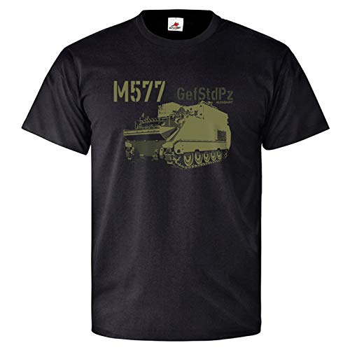 T-shirt de combat M577 GefStdPz noir XL pour homme