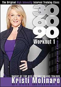 DVD 30/60/90 Workout 1 - Kristi Molinaro Book