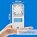 Arctic Air Portable Fan, Pocket Chill Handheld Mini Fan, Rechargeable Personal Air Cooler with Hydro-Chill Technology, 3 Speeds & Built-in-Kickstand, Cordless for Travel, Indoor or Outdoor Use