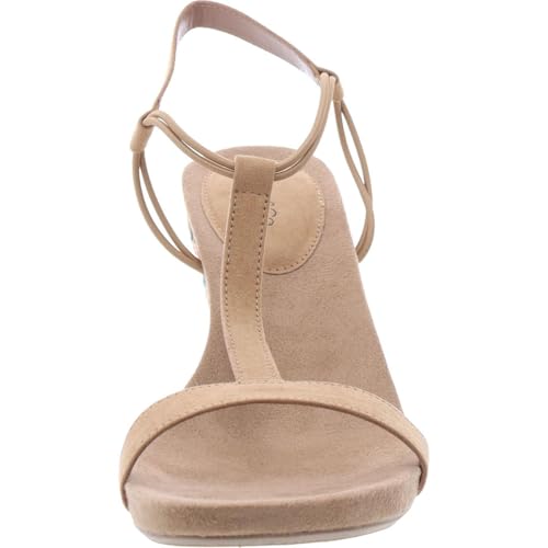 Image of Style & Co. Womens Mulanepwt Sequined Wedge Sandals