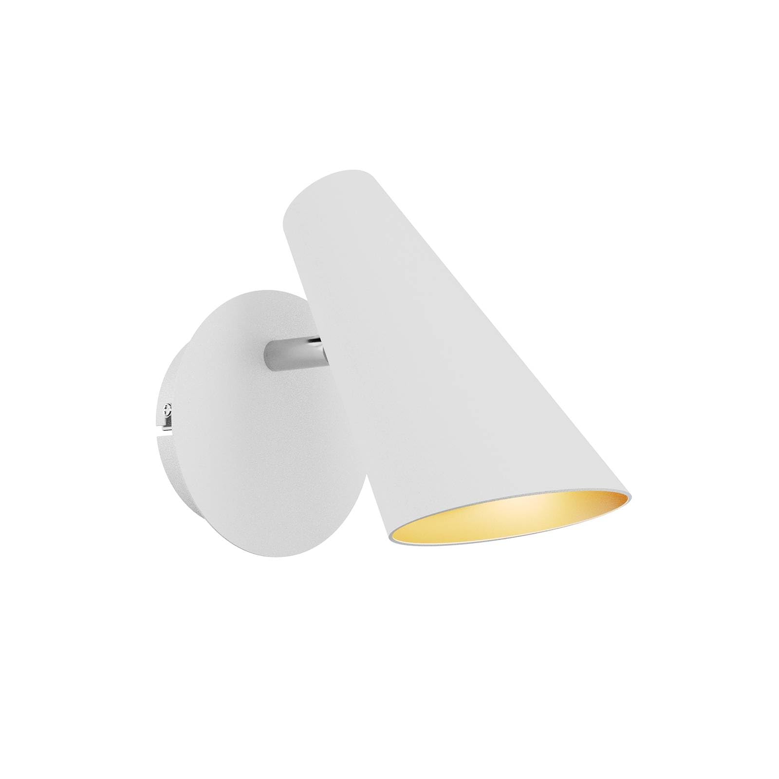 Lucande Wall Light Wibke dimmable (Scandinavian) in White Made of Metal for e.g. Living Room & Dining (1 Light Source, GU10) from wall Lighting lamp