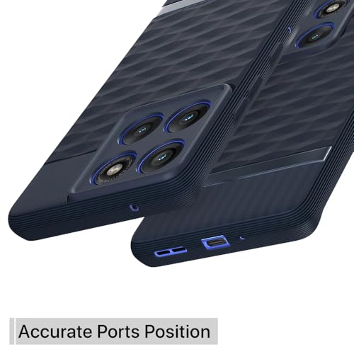 Image of Shockproof Case for Motorola Moto Edge 60 Pro 5G | Full Camera Protection | TPU Flexible Back Cover for Motorola Moto Edge 60 Pro 5G (Steel Blue)