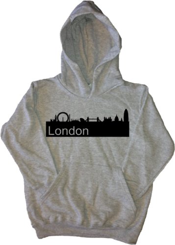 London London Grey Kids Hoodie