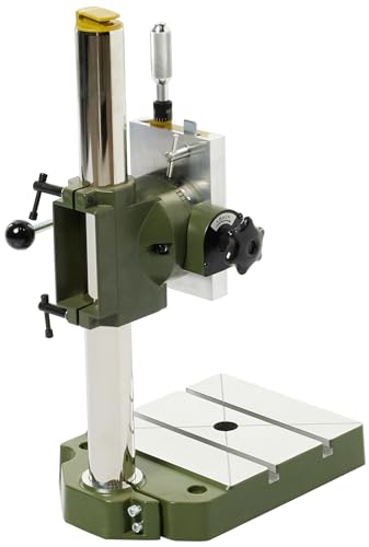 Proxxon Bohr- und Fräsbank BFB 2000 (Auslegerkopf 90° schwenkbar, 43 mm Spindelhals, lesbare Tiefenskala, stabiler Arbeitstisch) 20000