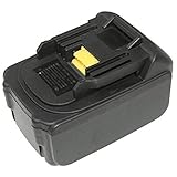 Kapazität (mAh): 6000 mAh Akku für Makita BCL, BDA, BDF, BHP, BJR, BSS, BTD, BTP, BTW, DF, LXT, wie Makita BL1840, 18V, 6 Ah, Li-Ion