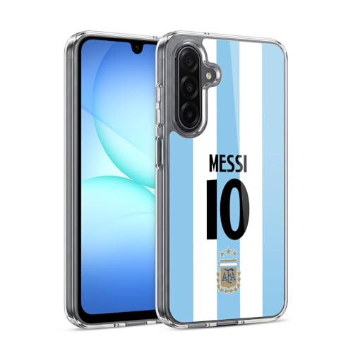 Head Case Designs sous Licence Officielle Argentina National Football Team Lionel Messi 2024/25 Player Home Kit 1st Group Coque en Gel [Qualité Militaire]...
