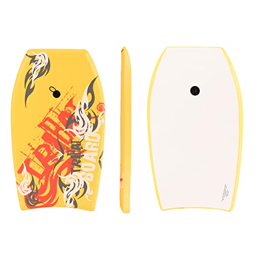 Tribal Junta 33 "tabla de bodyboard XPE Slick con correa Correa en amarillo Bodyboard Cover