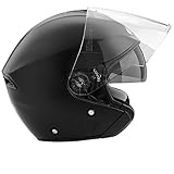 2XS (51/52cm) ROCC 180 Jethelm, Farbe matt-schwarz, Größe XXL (63/64)
