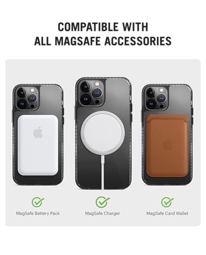 Image of DailyObjects The Future is Classic Stride 2.0 Magnetic Case Cover Compatible with iPhone 14 Pro Max | Wireless Charging Slim Back Cover | 2 Layer Edge Protection & Shockproof