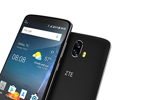 Zte Blade V8 Pro (32Gb) 5.5" Fhd Display, Dual 13Mp Camera's, Dual Sim 4G Lte Gsm Factory Unlocked Phone (Us Warranty) - Black Diamond #TOP6