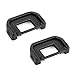 T7 Eyecup Camera Eyepiece Viewfinder for Canon EOS Rebel T8i T7 T7i T6i T6s T6 T5i T5 2000D 4000D SL3 SL2 SL1 Camera (2 Packs), Replaces Canon EF