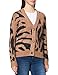 Produktbild Amazon-Marke: find. Damen Strickjacken PHRM3448, Braun (Tiger Print), 36, Label: S