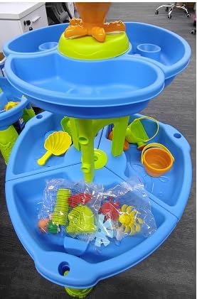 CozyBomB™ Water Table for Toddlers 3-5 | Outdoor Toys Water Play Table, Magnetic Fishing Toy Game, Summer Splash Pond Showers Sand Activity, Sensory Party Birthday Gift Kids Ages 4-8 9-12