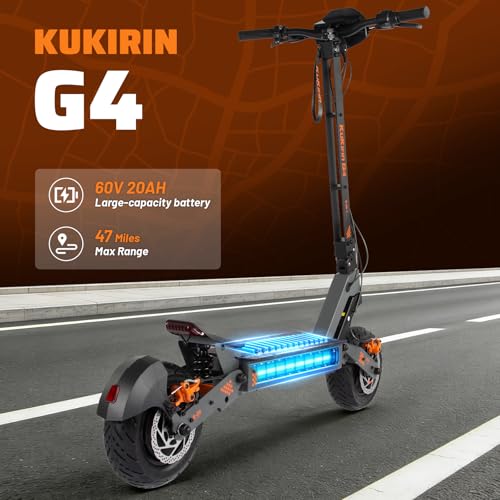 KuKirin G4 Electric Scooter Adult - E Scooter, 43 MPH, 2000W, 47 Mile Range - Image 5