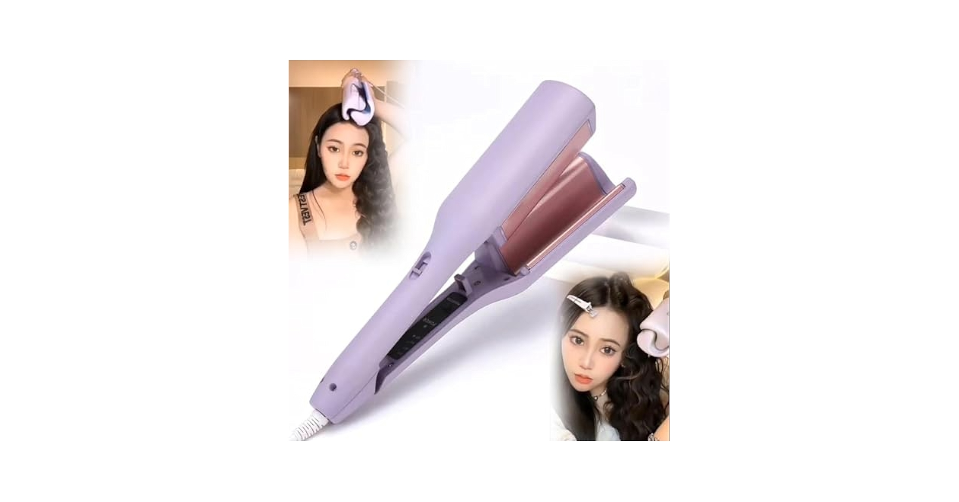 Amazon | ヘアアイロン カール ウェーブアイロン 32mm 波巻き