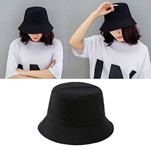 oshhni Chapéu de Balde de 2 Peças, Unissexo Pescador, Chapéu de Sol para Exterior, Protetor Solar, B