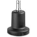 Master - Bell Glide,2" Base Dia.,W Stem,5-1/16"x1-1/2",2-5/16"H,Black, Sold as 1 Set, MAS 70177